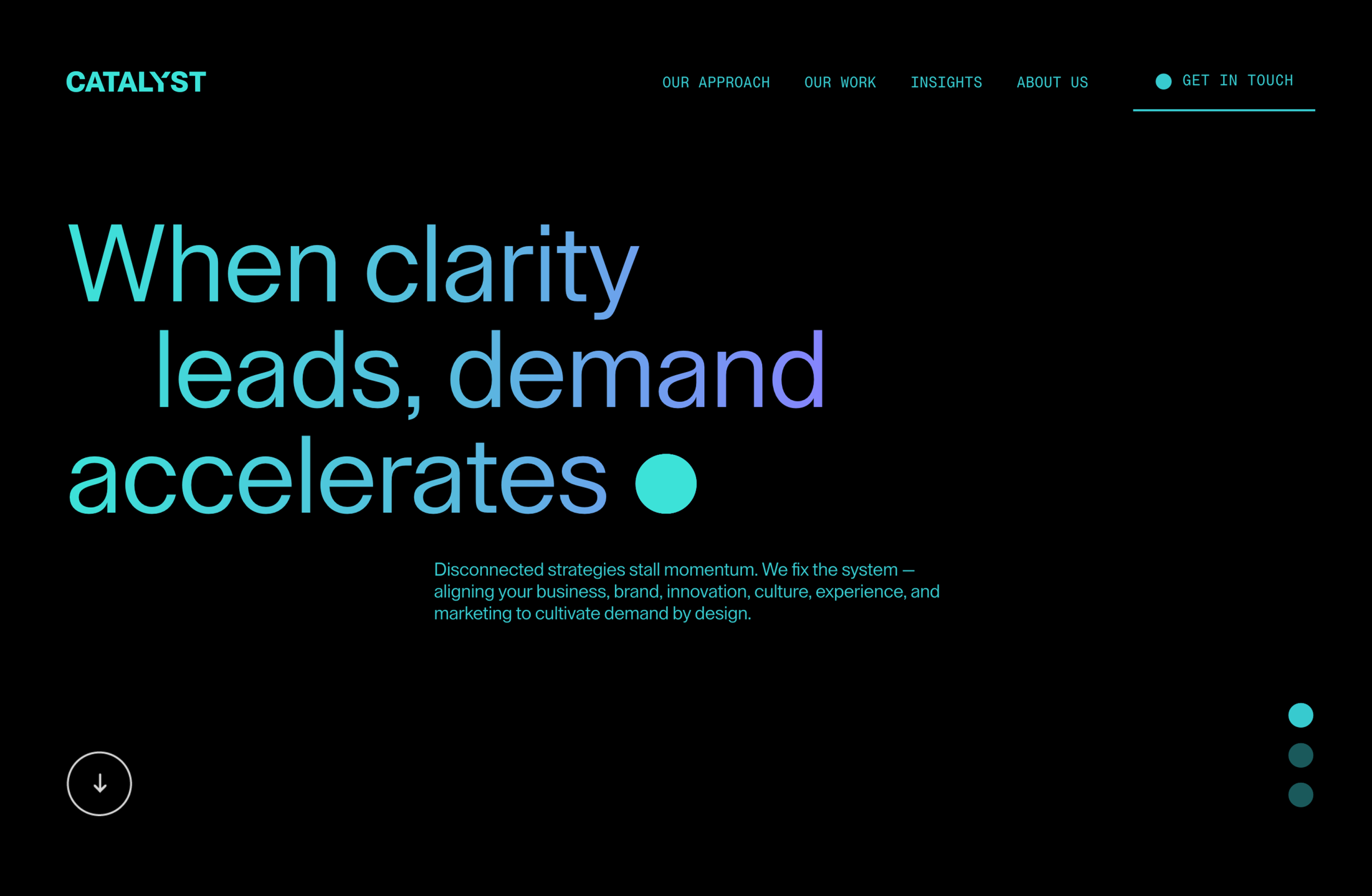 CATALYST – Demand by Design